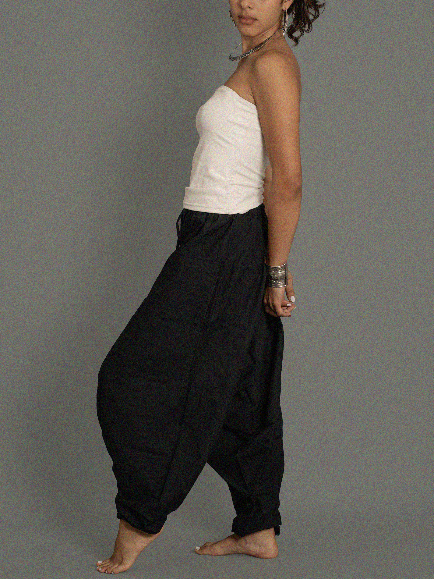 Pantalone afgano UNISEX nero - Catania