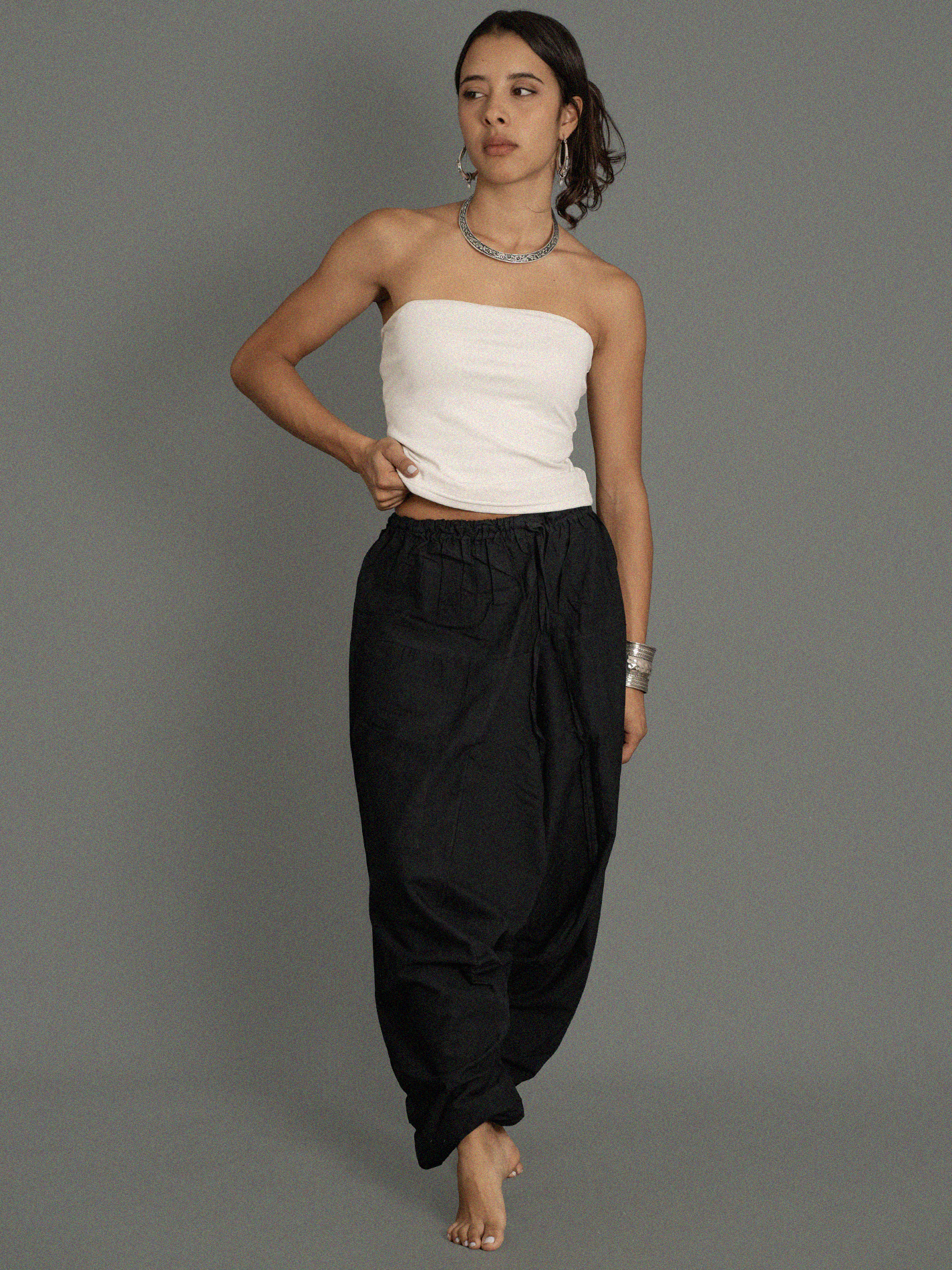 Pantalone afgano UNISEX nero - Catania