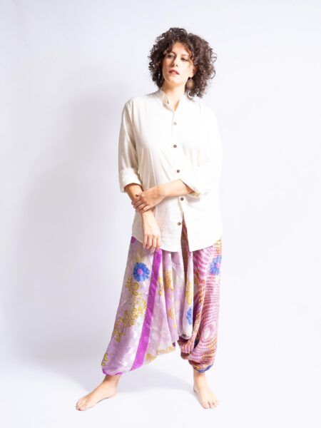 Pantalone afgano rosa - Goa