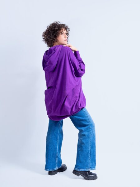 Taj - Poncho viola (2)