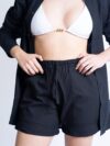Pantaloncino in Cotone Nero – Donna – Ortigia