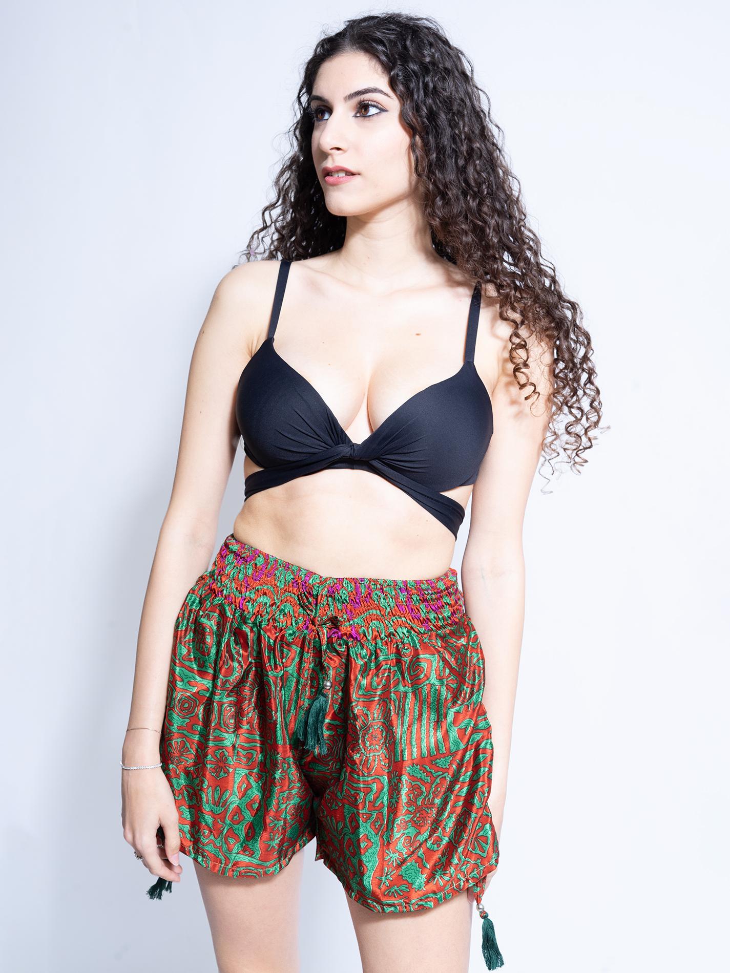 Pantaloncino arancione e verde – Himalaya