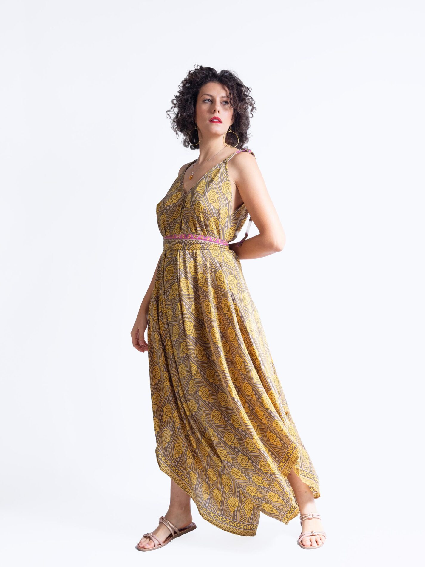 Tuta Jumpsuit giallo – Yoga