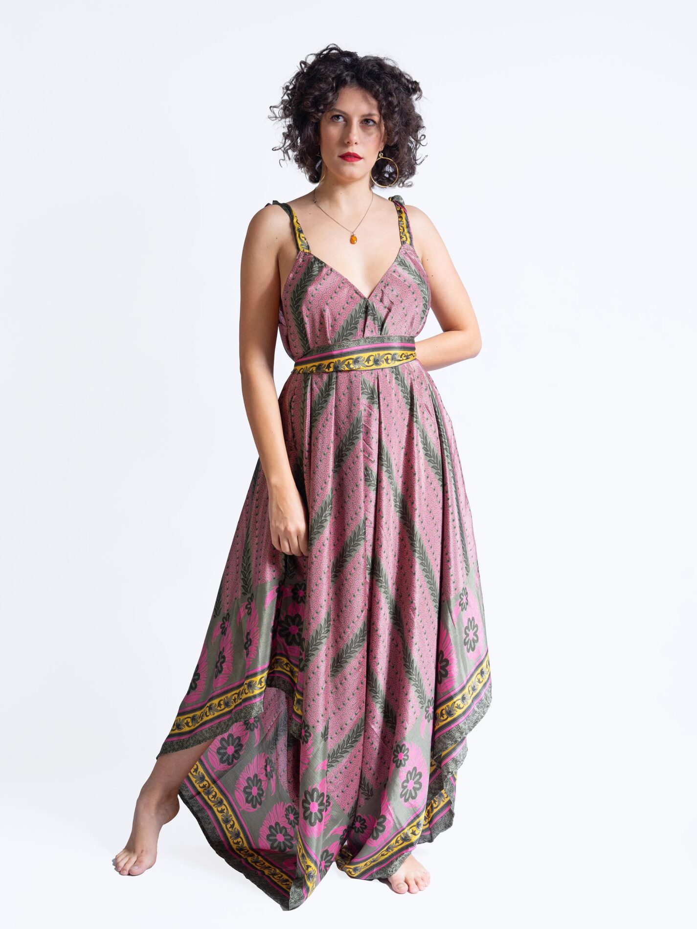 Tuta Jumpsuit rosa scuro – Yoga