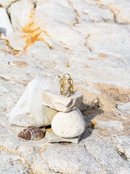 Anello Indiano in Ottone - Cerchi