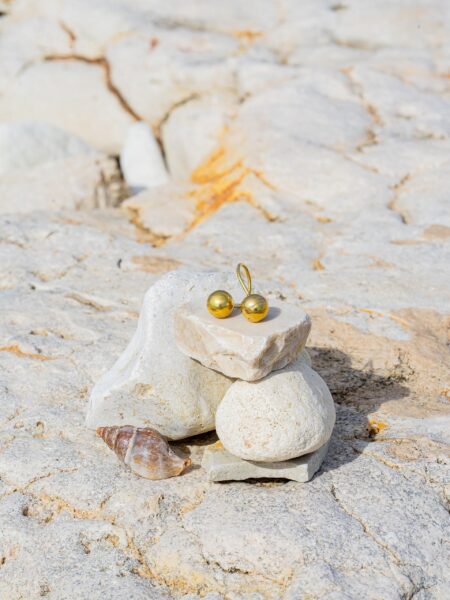 Anello Indiano in Ottone - Sfere