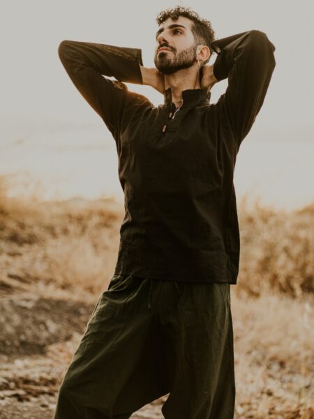 Camicia etnica con alamari - Palermo