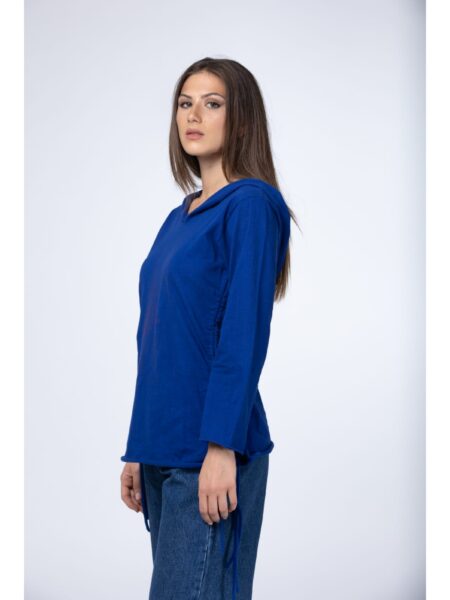 Poonam - Felpa Etnica Blu (2)