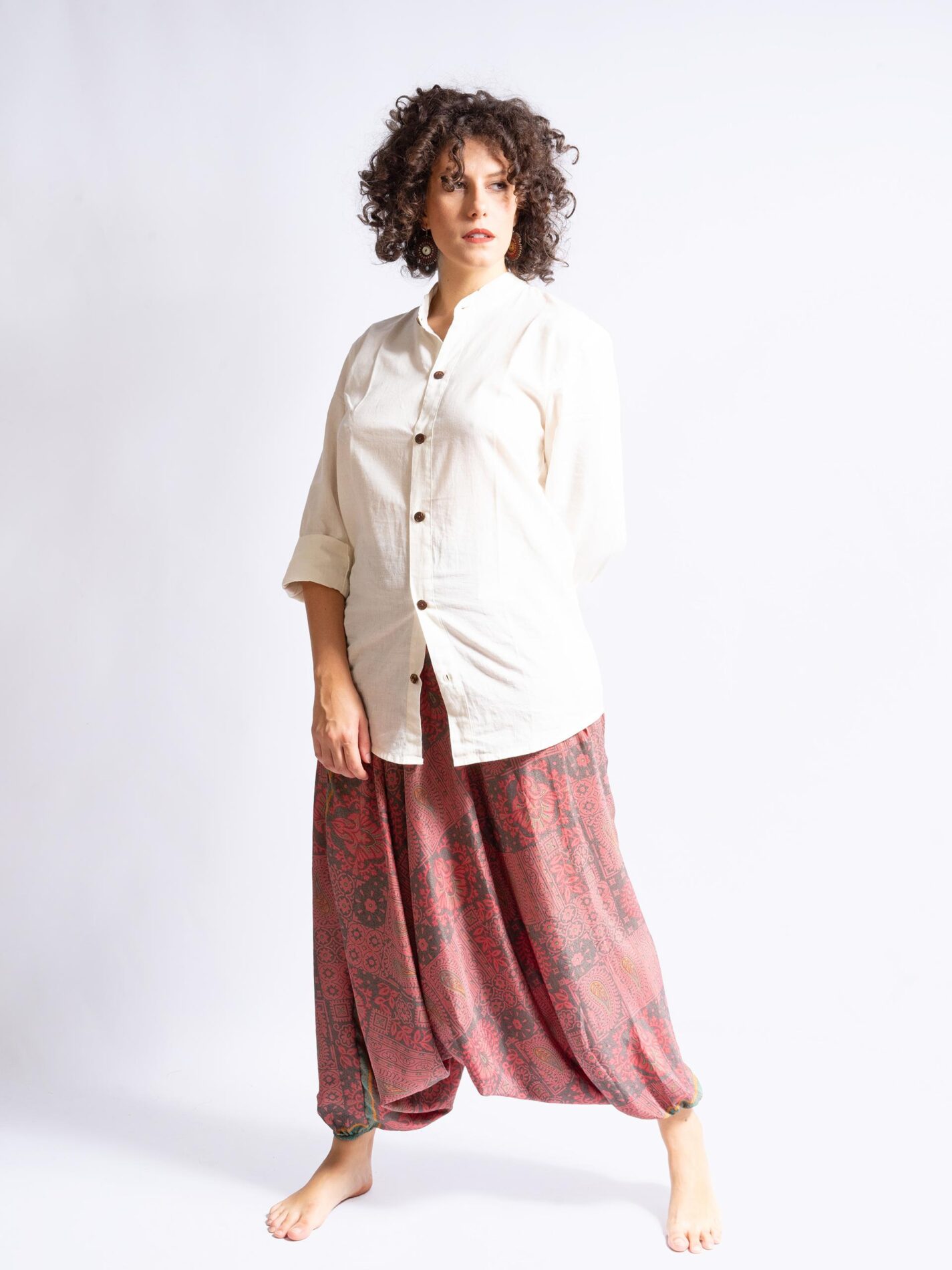 Pantalone afgano rosa antico – Goa