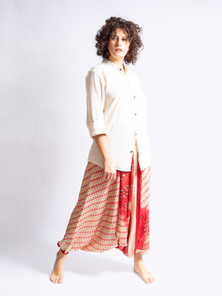 Pantalone afgano rosso – Goa