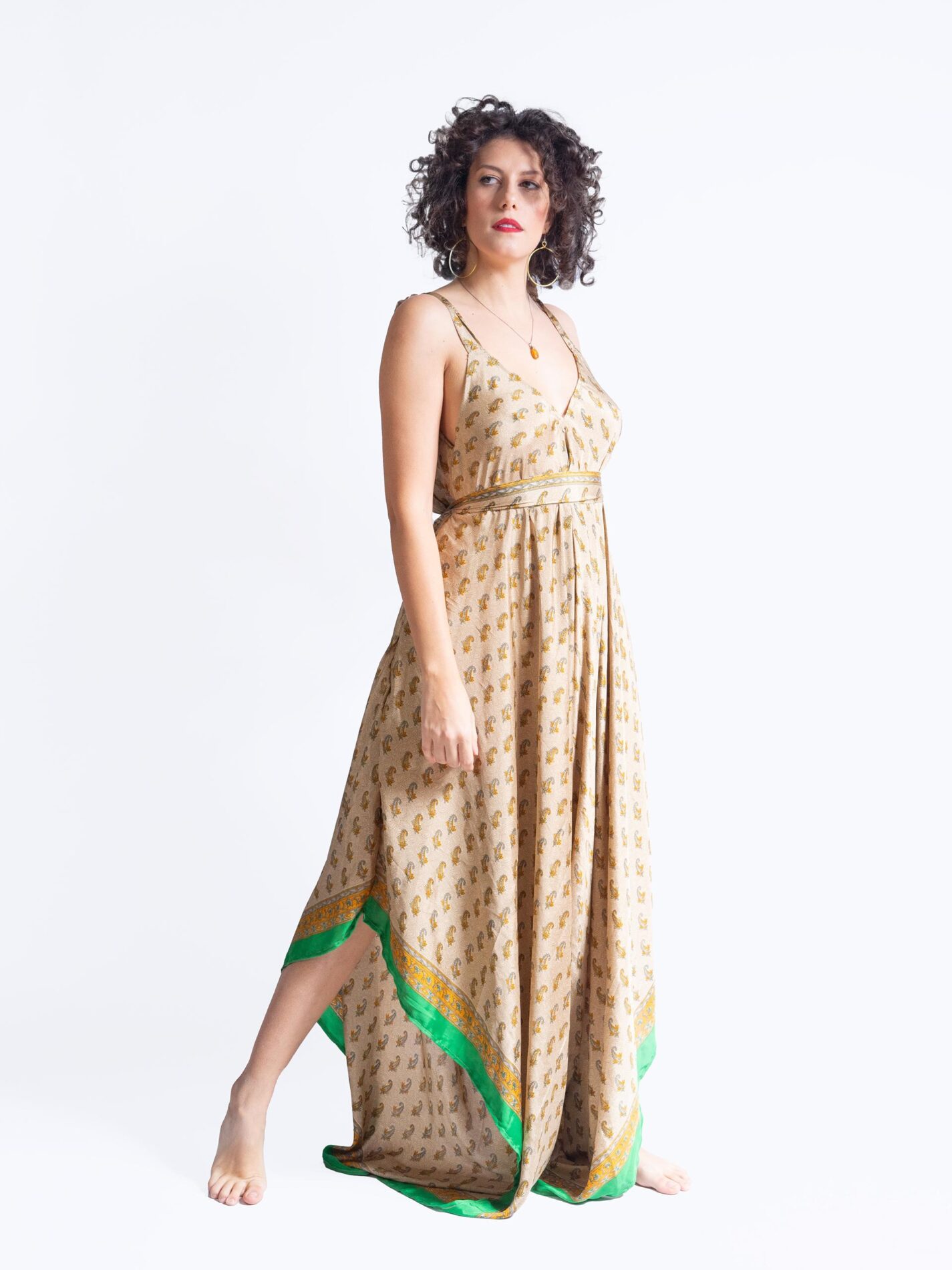 Tuta jumpsuit ocra – Yoga