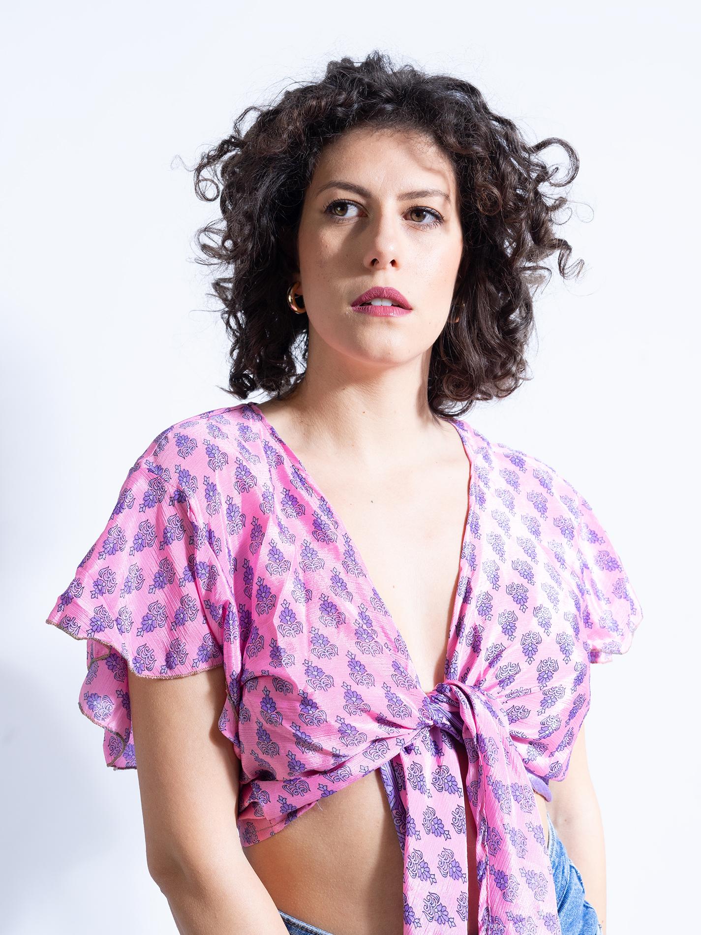 Wrap Top rosa – Bengala