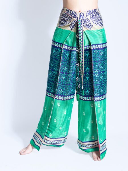 PantaPareo verde e rosa - Jain