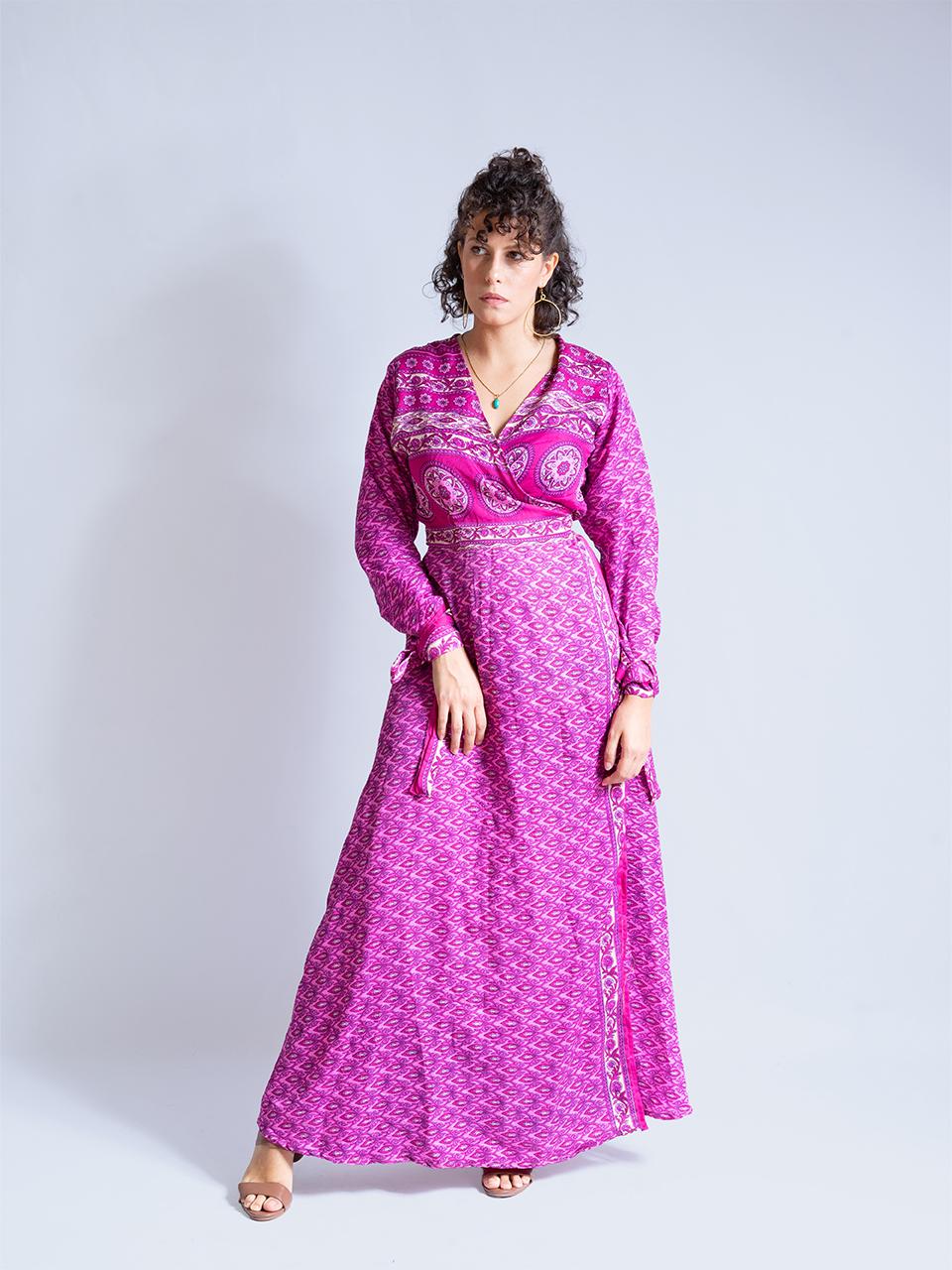 Kimono viola – Tibet