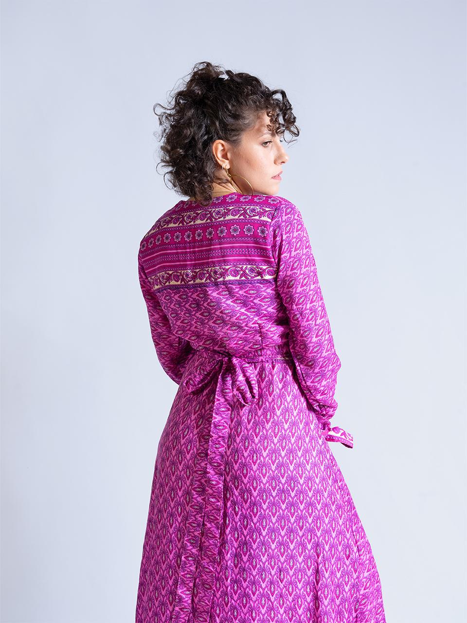 Kimono viola – Tibet