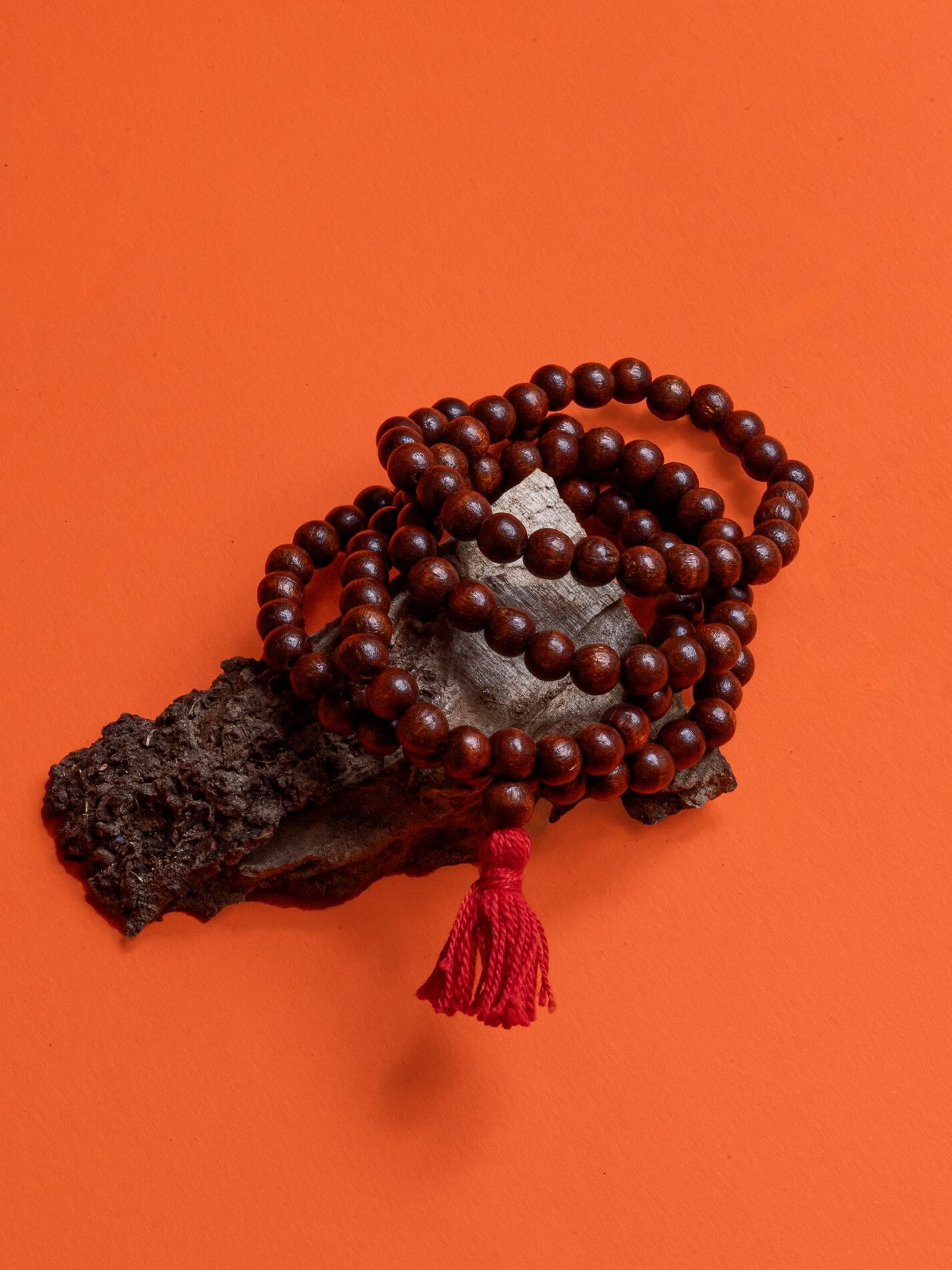 Mala Indiano in legno - Scuro