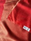 Sciarpa in Seta e Viscosa Double Face - Rosso