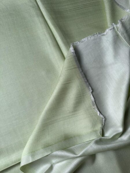 Sciarpa in Seta e Viscosa Double Face - Verde primavera (3)