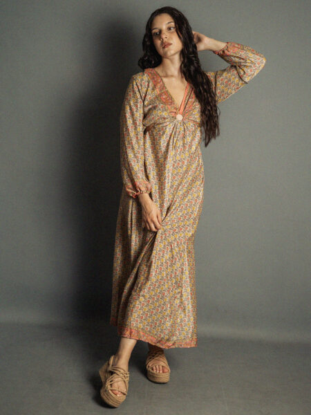 Abito Lungo con Anello bianco - Orissa