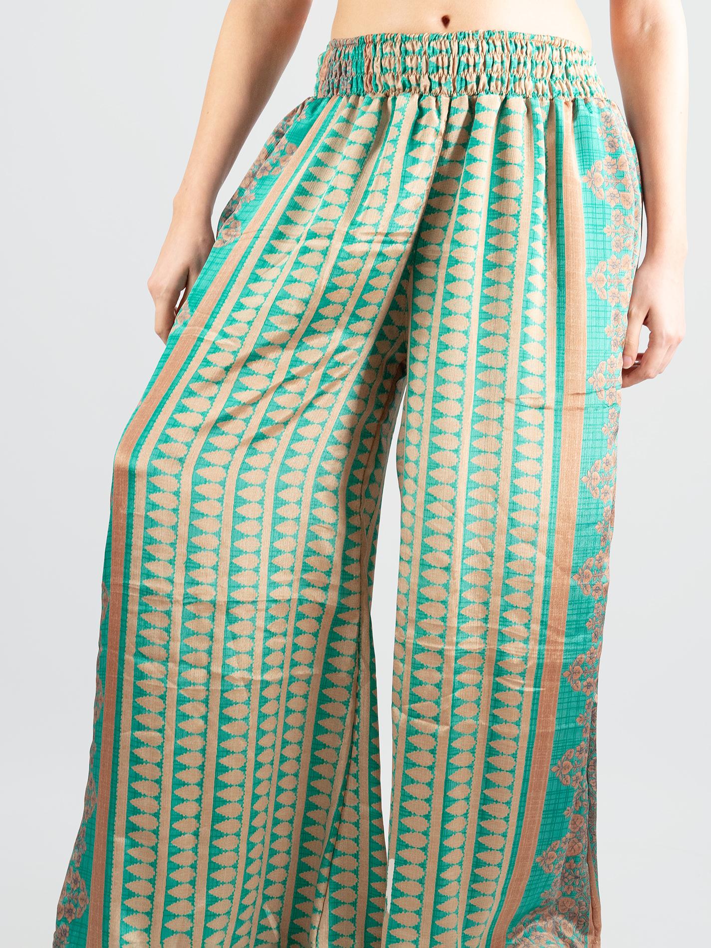 Pantalone oro e acquamarina - Lucknow