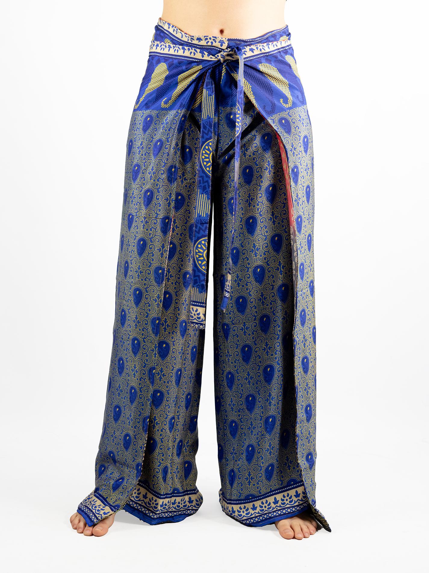 PantaPareo blu e salmone - Jain