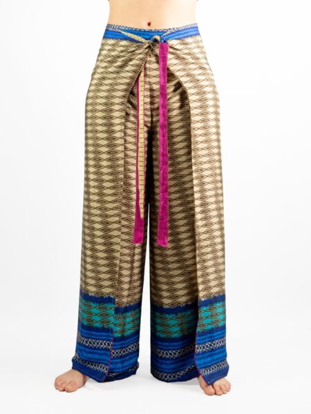 Wrap around Trouser ocra - Jain (4)