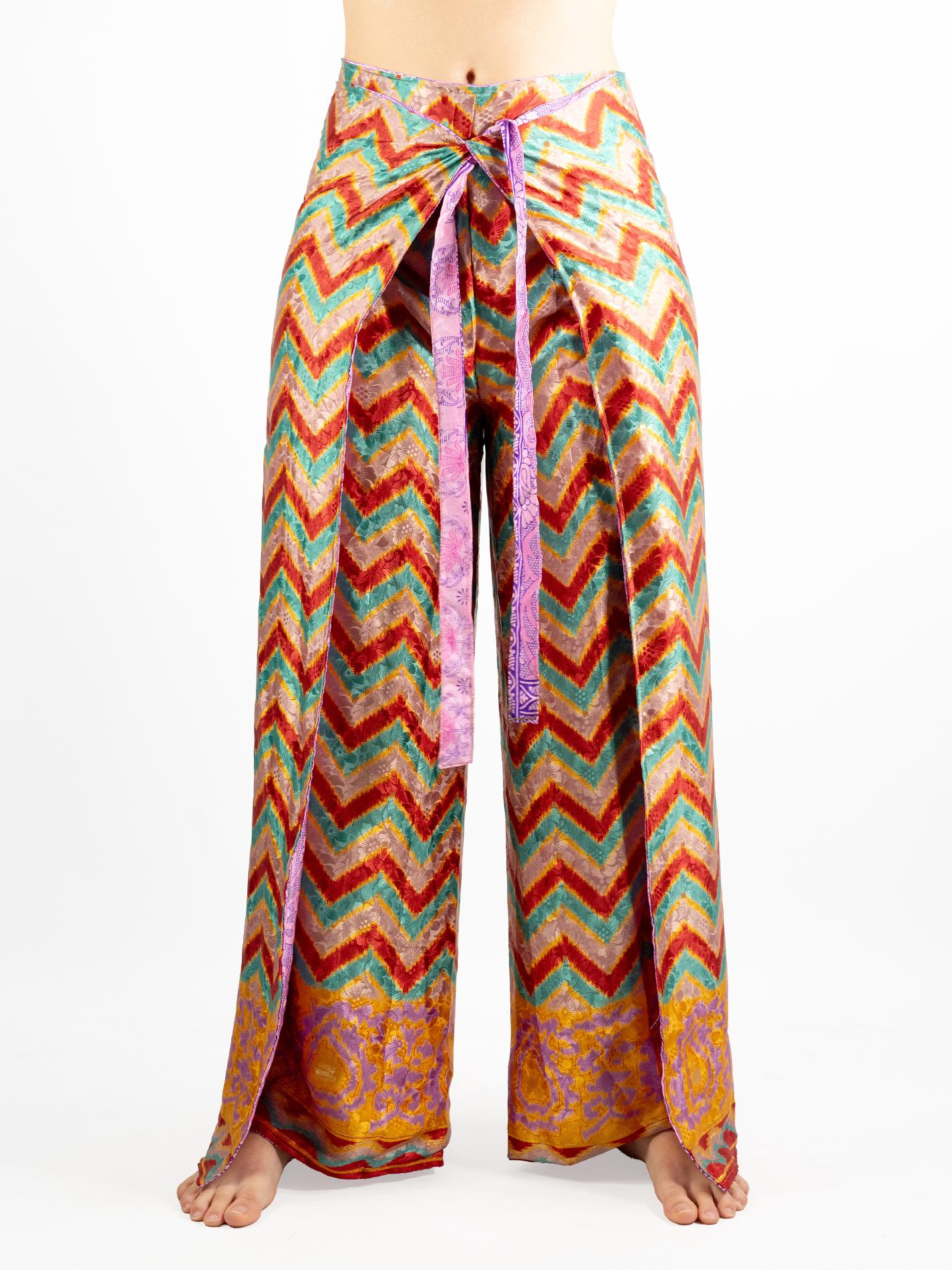 PantaPareo zigzag e rosa - Jain