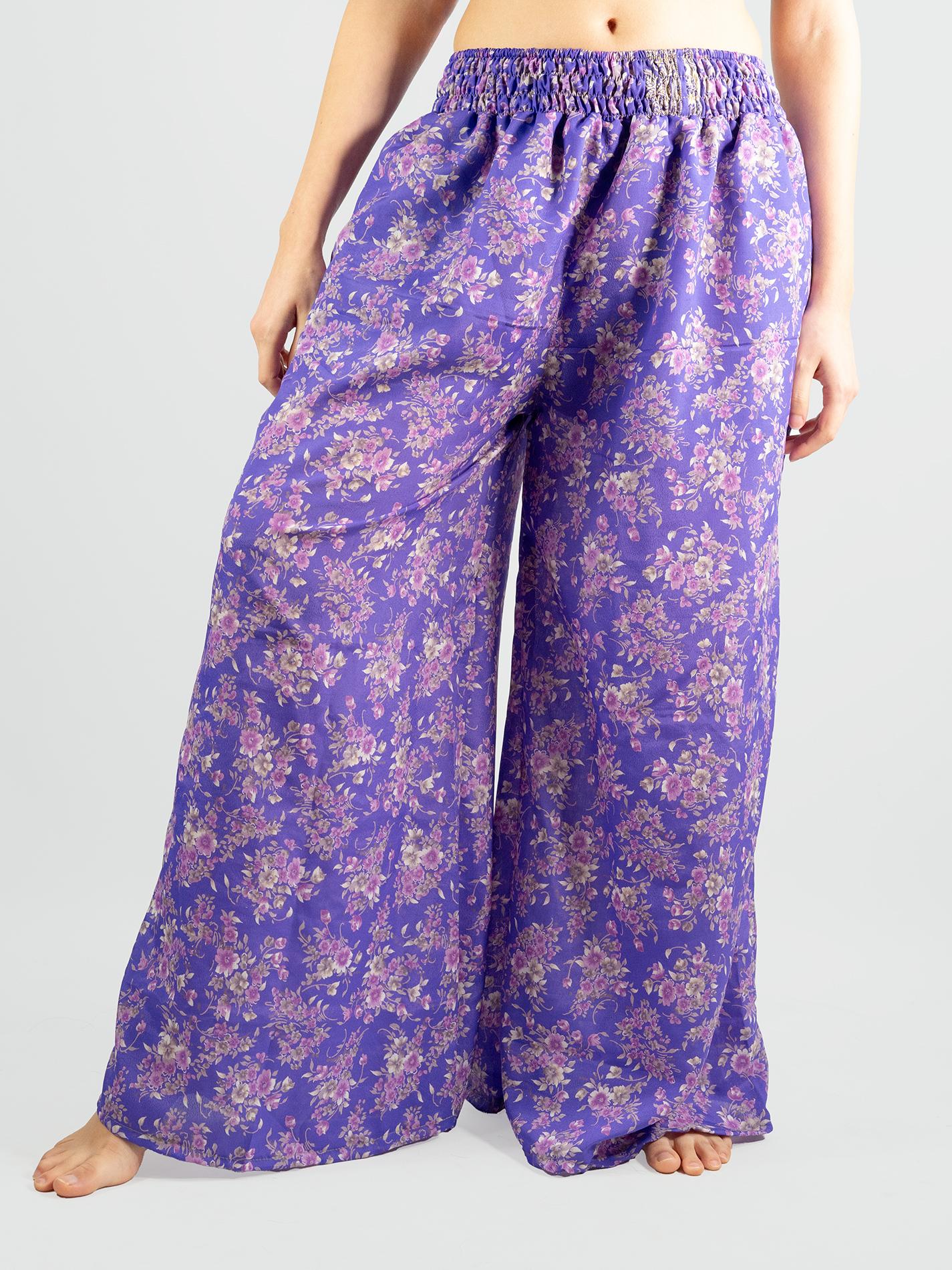Pantalone lilla con fiori - Lucknow