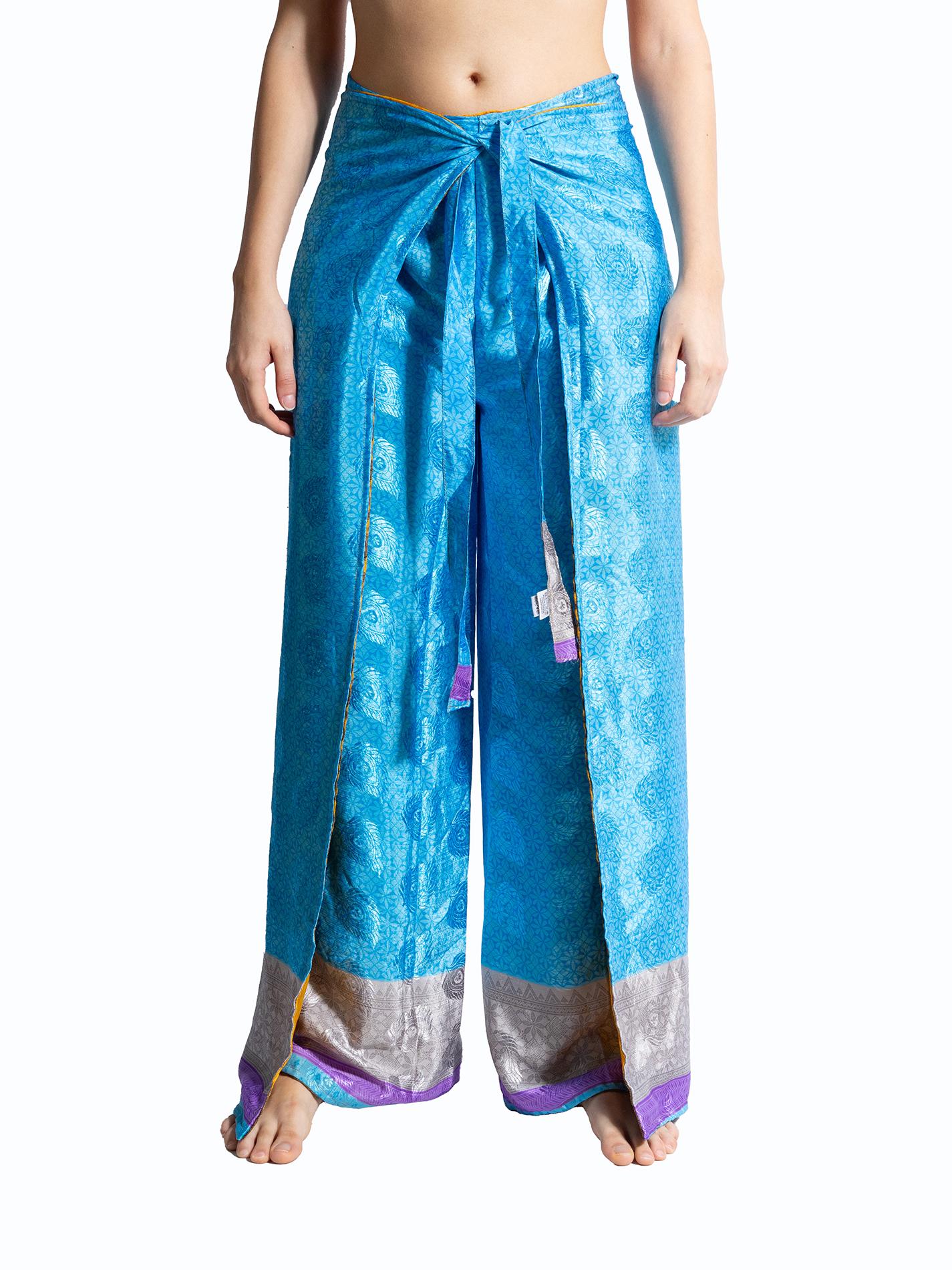 PantaPareo azzurro e giallo - Jain