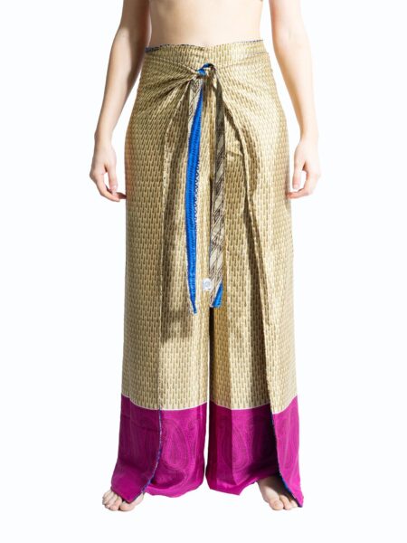 Wrap around Trouser ocra - Jain (6)