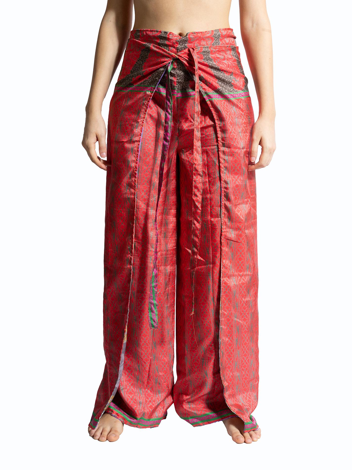 PantaPareo rosso e lilla - Jain