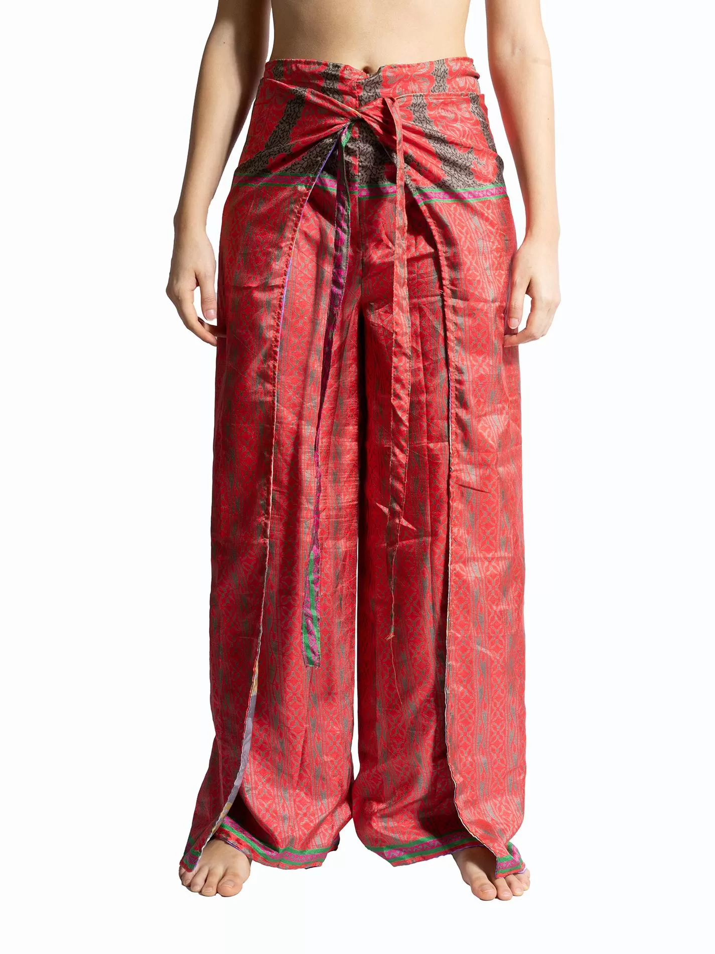 PantaPareo rosso e lilla - Jain