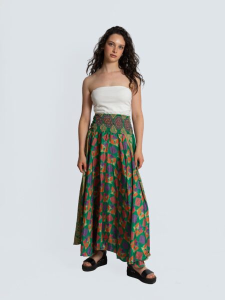 Gonna etnica multicolor – Calcutta