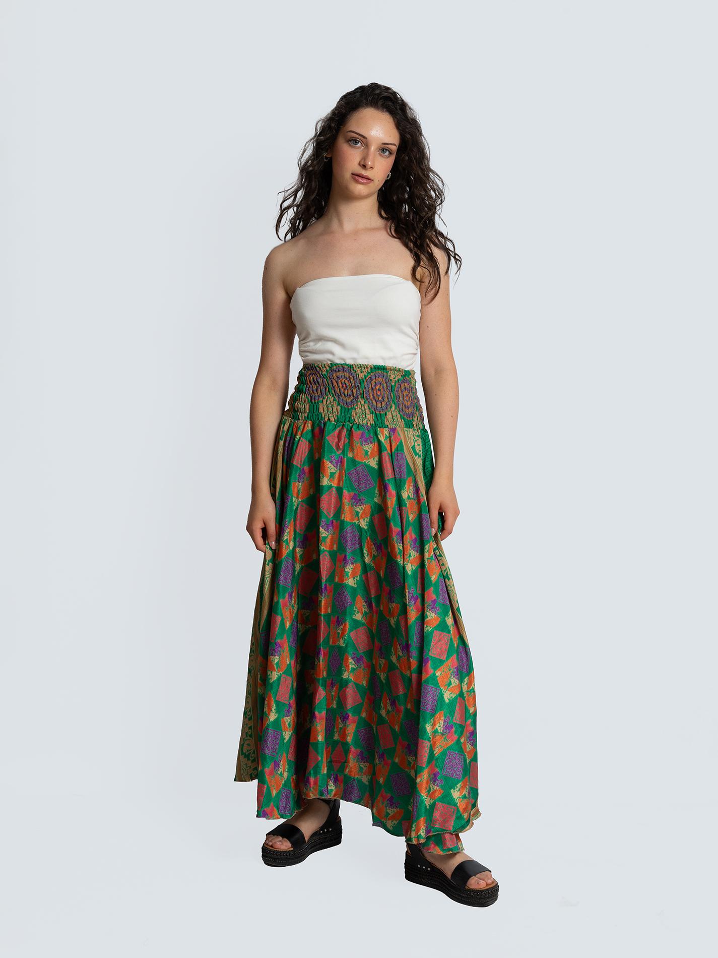 Gonna etnica multicolor – Calcutta