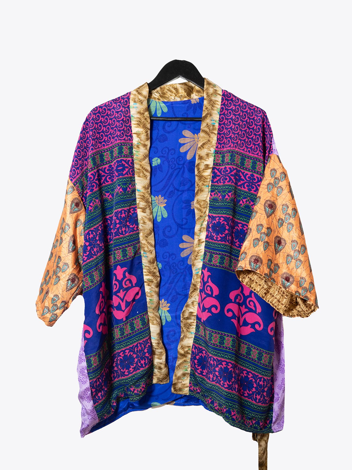 Kimono Corto Patchwork Reversibile N.1