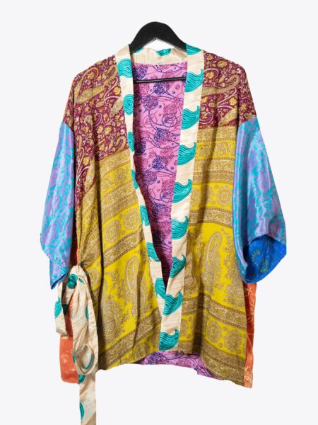 Kimono Corto Patchwork Reversibile N.25 (2)