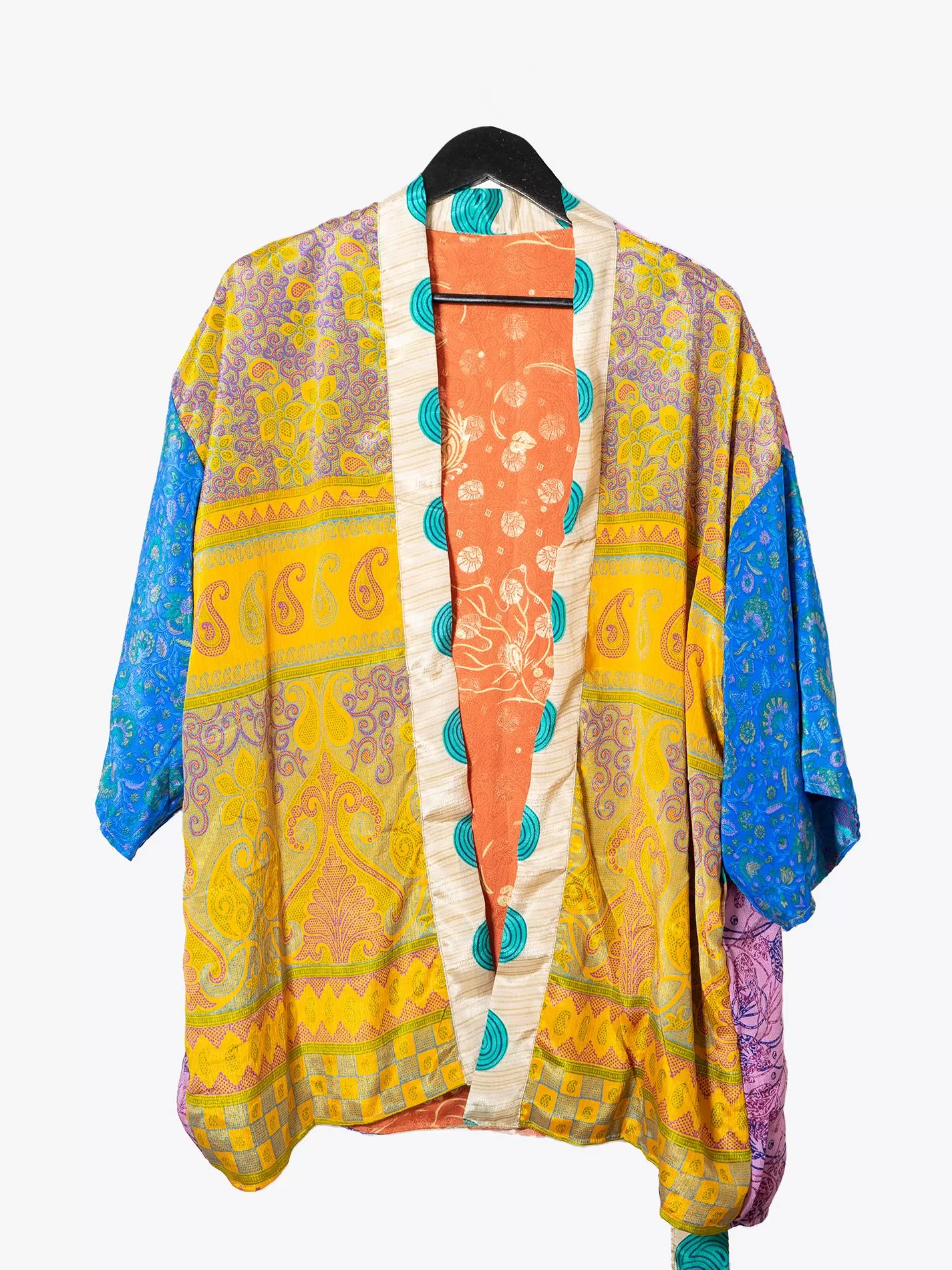 Kimono Corto Patchwork Reversibile N.5