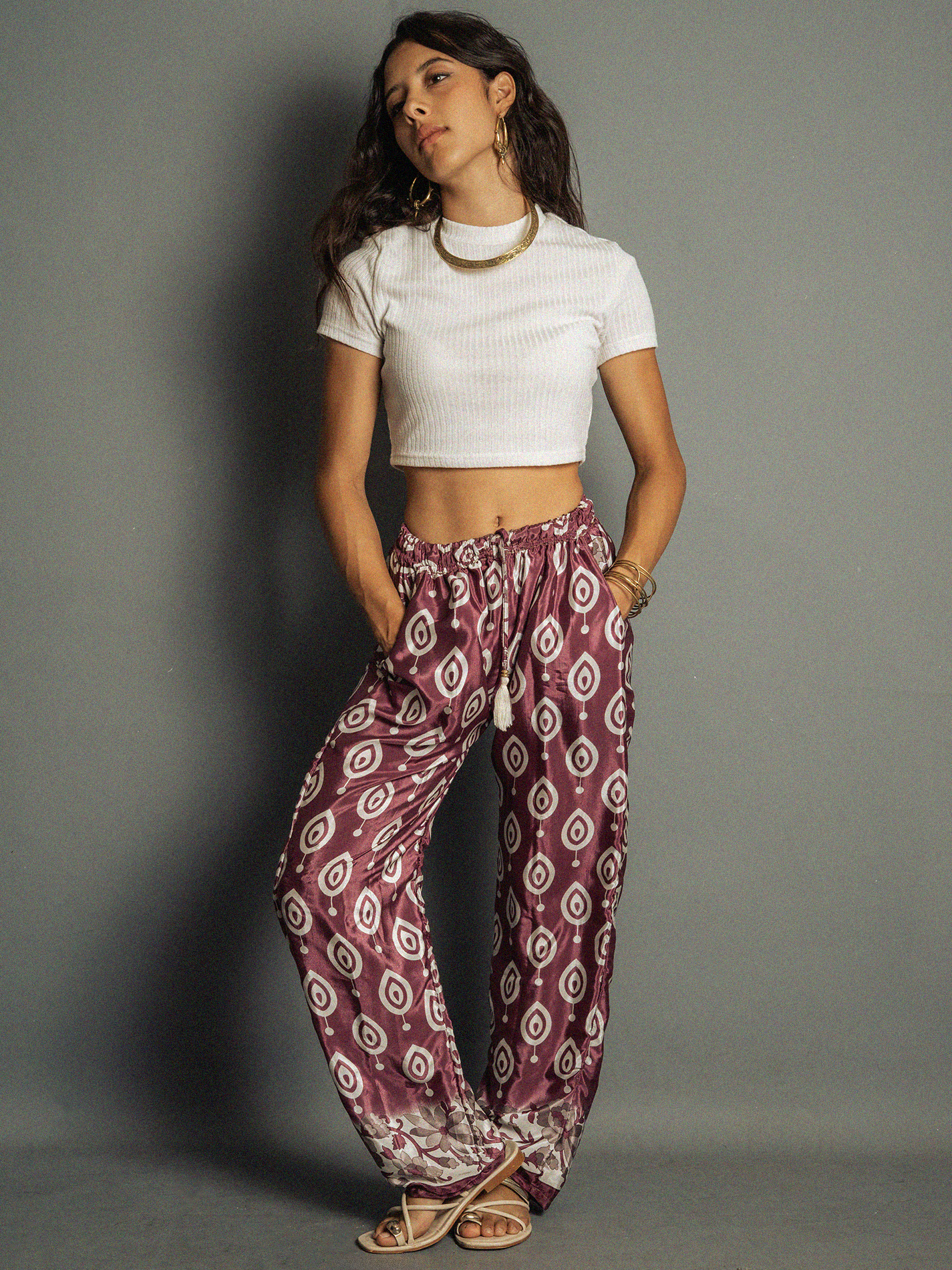 Pantalone viola SM - Hanuman