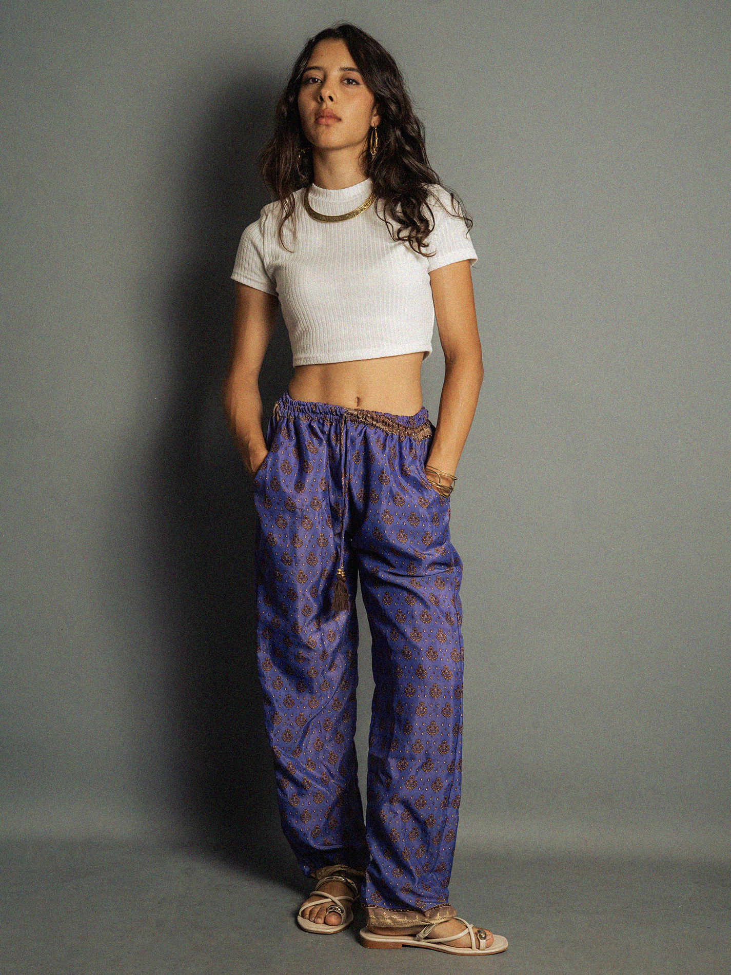 Pantalone viola SM - Hanuman