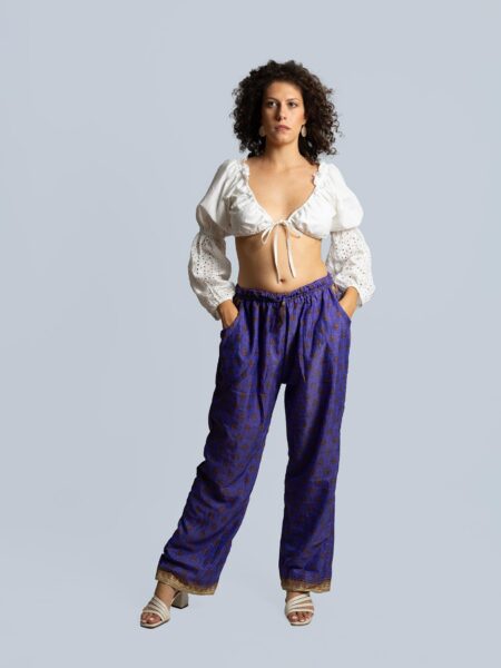 Pantalone violetto LXL - Hanuman