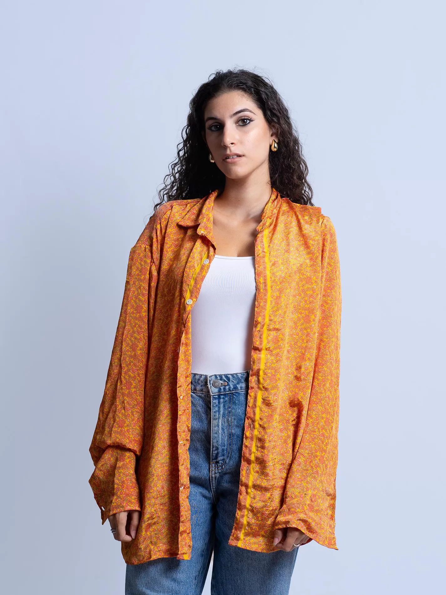 Camicia L/XL arancione