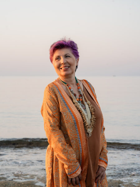 Kimono aperto arancione - Gujarat (9)