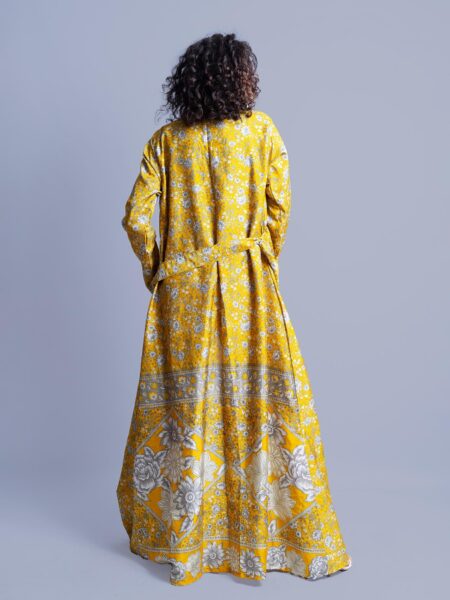Kimono aperto giallo - Gujarat (10)