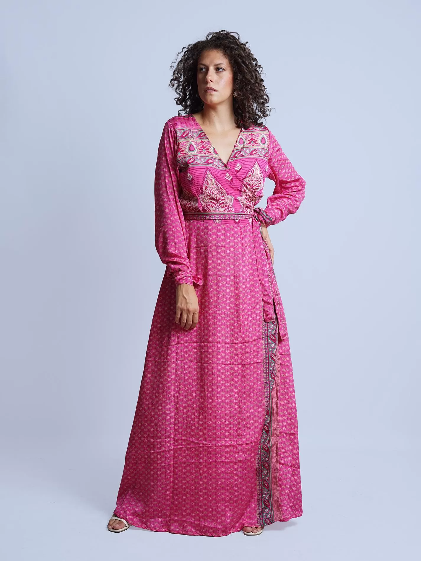 Kimono rosa – Tibet