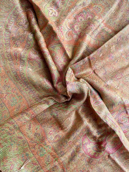 Sciarpa Jamawar in Seta e Viscosa 13