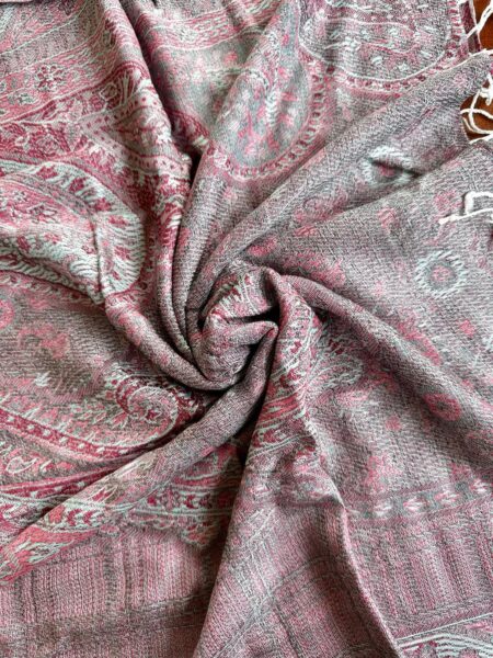 Sciarpa Jamawar in Seta e Viscosa 9