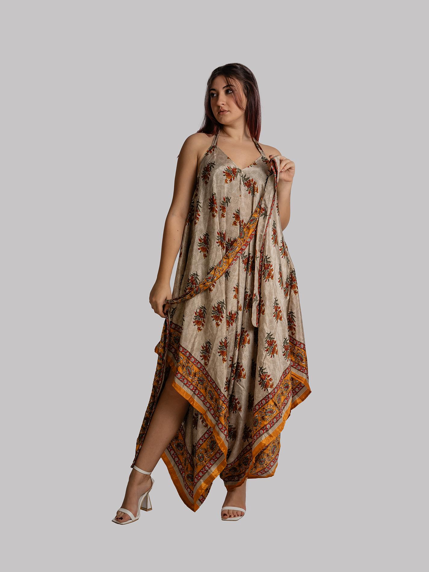 Tuta jumpsuit fiori – Yoga