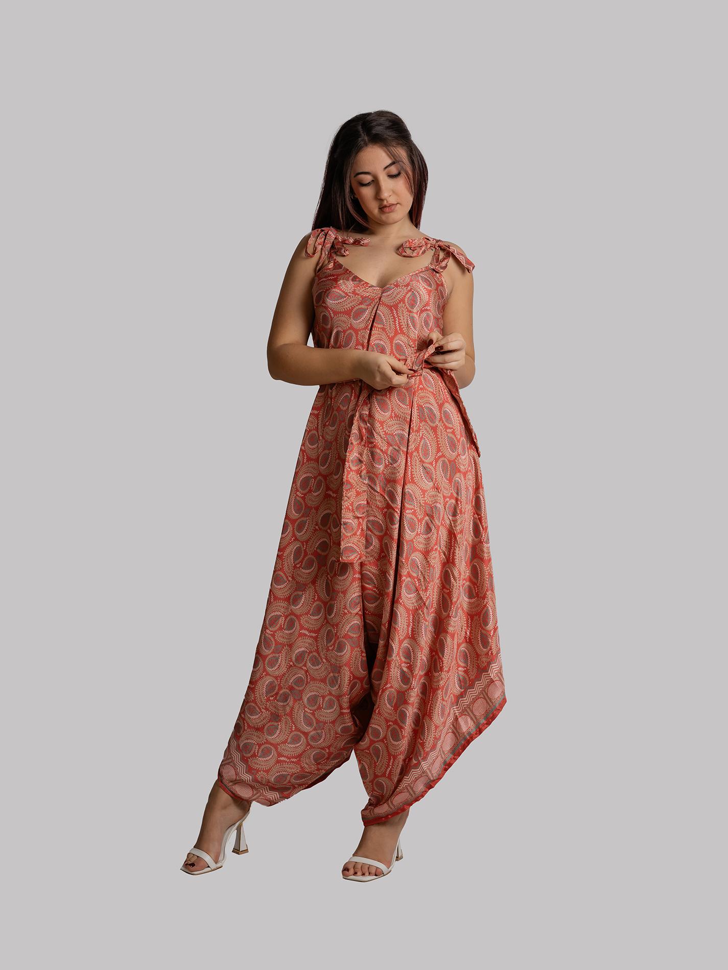 Tuta jumpsuit rosa – Yoga