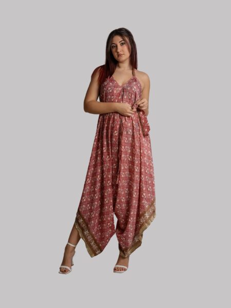 Tuta jumpsuit rosa – Yoga