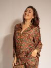 Pigiama in Sari LXL - pappagalli